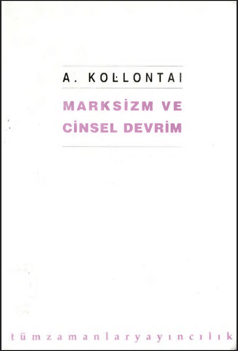 Marksizm ve Cinsel Devrim PDF | Alexandra Kollontai
