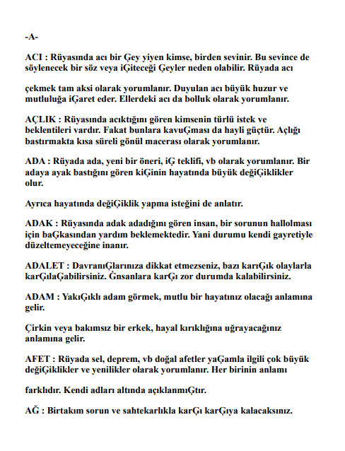 Rüya Tabirleri Kitabı I PDF–