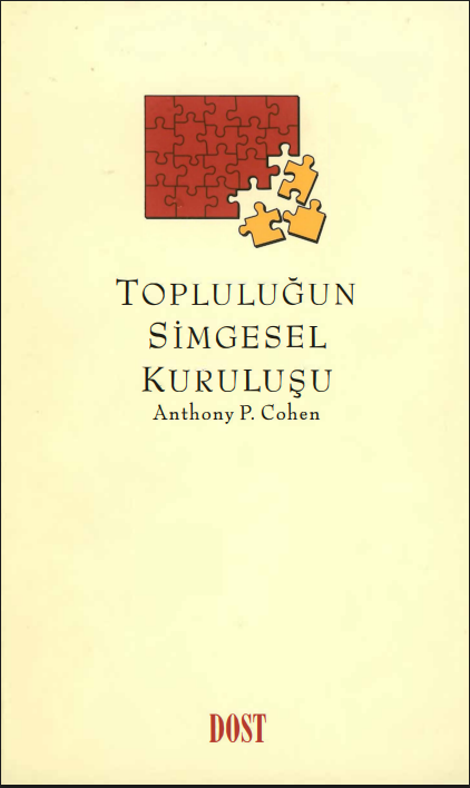 Topluluğun Simgesel Kuruluşu PDF – Anthony P. Cohen