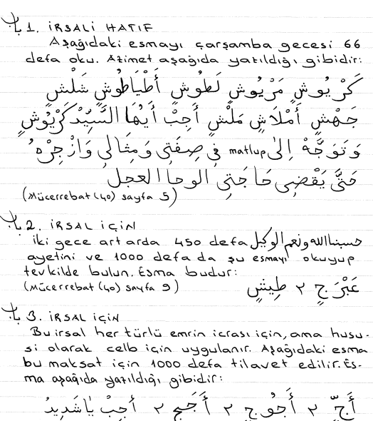 Amal-i Mücerreb 1 PDF | Büyü ve Tılsım Kitabı