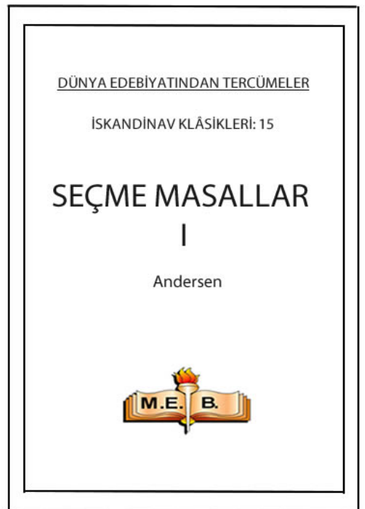 Seçme Masallar I PDF | Hans Christian Andersen