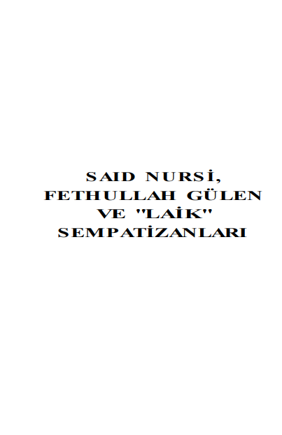 Laik Sempatizanları PDF | Alpaslan Işıklı