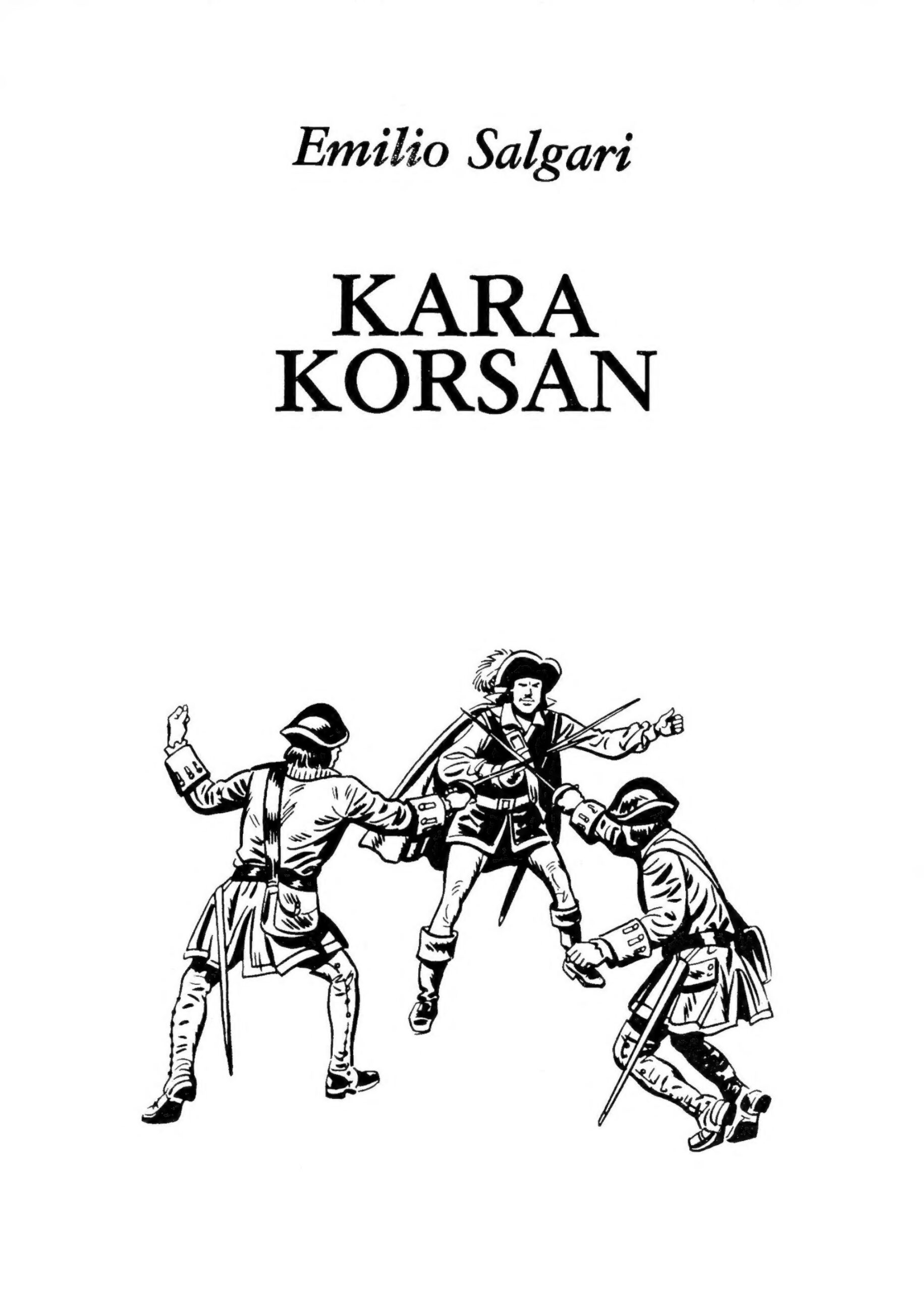 Kara Korsan PDF – Emilio Salgari