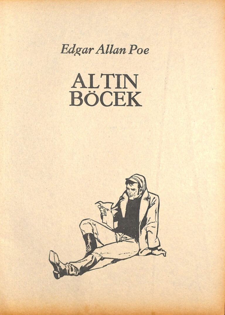052 Altın Böcek Kitap Kapağı