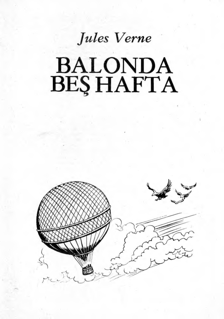 Balonda Beş Hafta PDF – Jules Verne