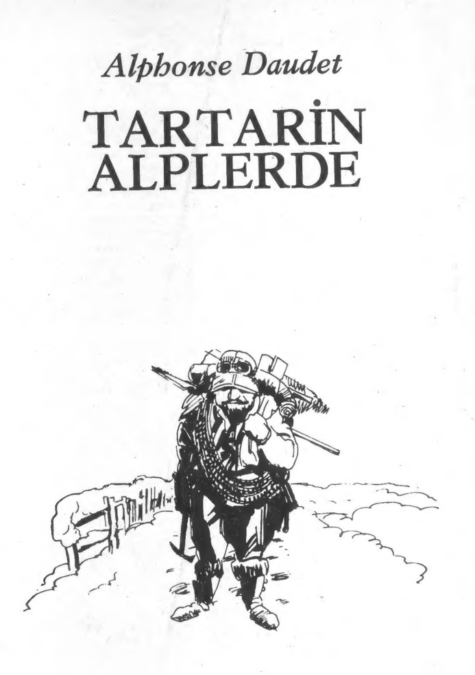 Tartarin Alplerde PDF – Alphonse Daudet