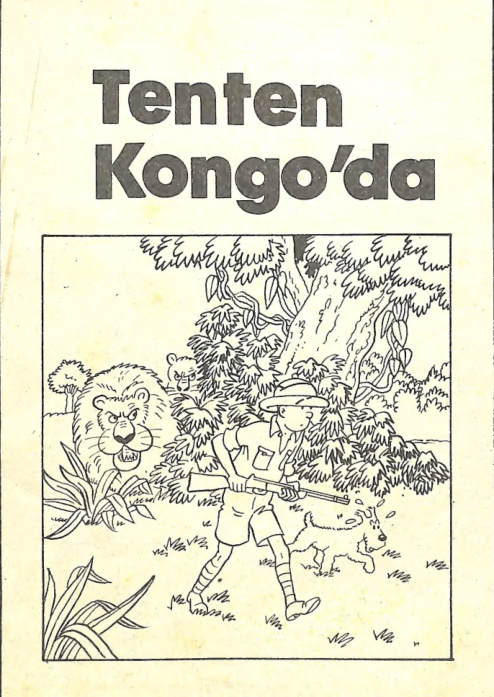Tenten Kongo’da PDF – Herge