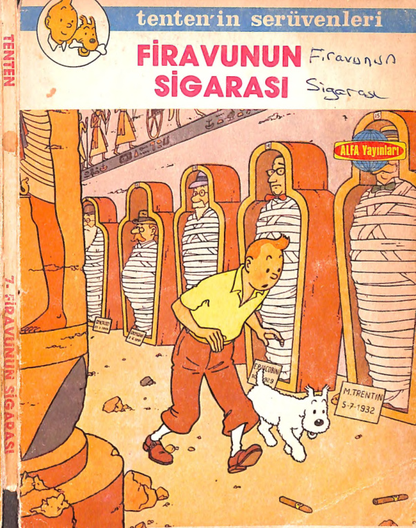 Firavunun Sigarası PDF – Herge