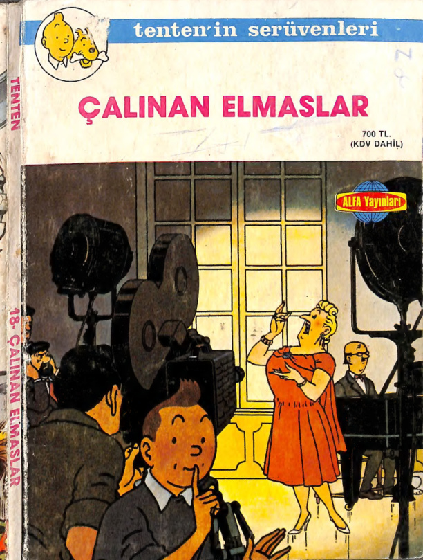 Çalınan Elmaslar PDF – Herge