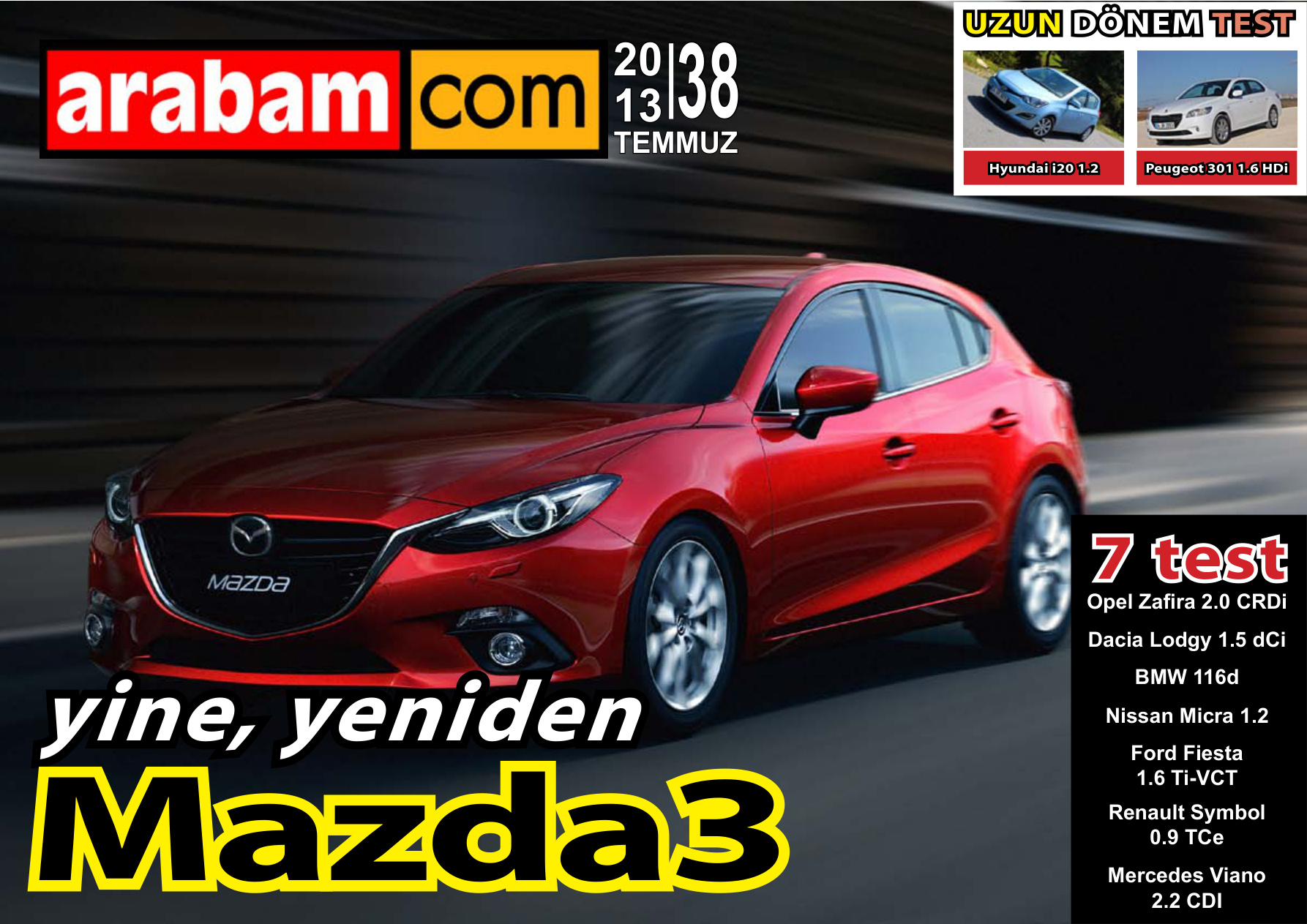 Arabam – Temmuz 2013 PDF – Otomobil Dünyası