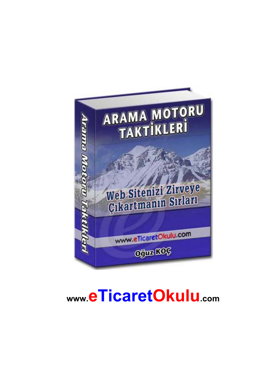 Arama Motoru Taktikleri PDF – Bilişim Serisi