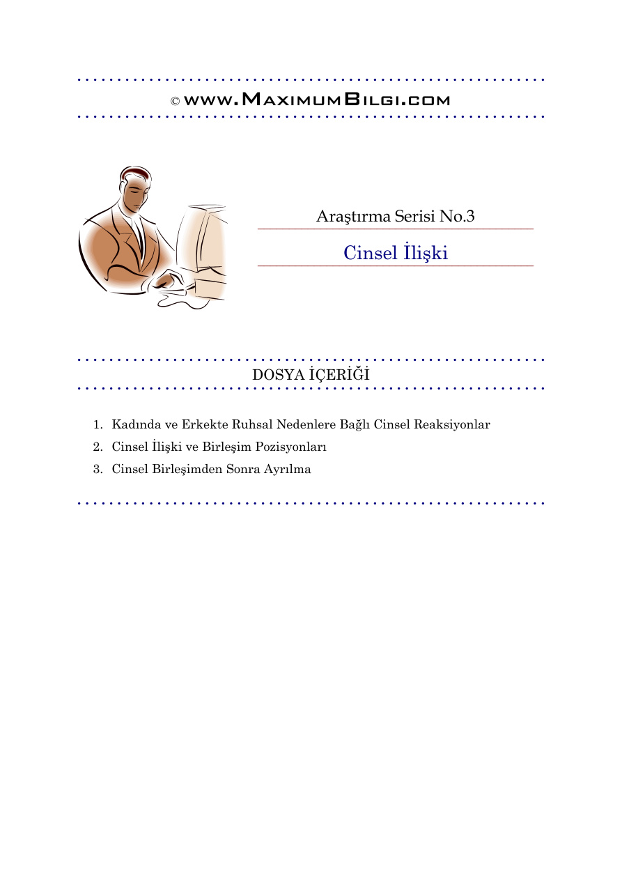 Cinsel İlişki Teknikleri PDF – Araştırma Serisi