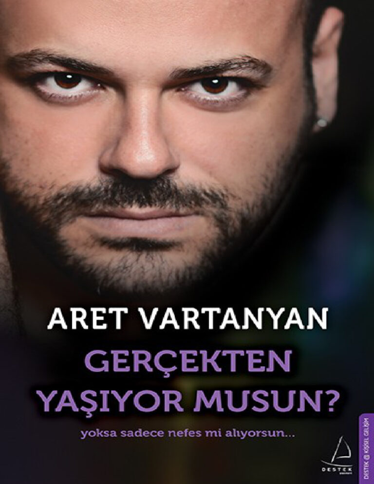 Aret Vartanyan Gerçekten Yaşıyor Musun Kitap Kapağı