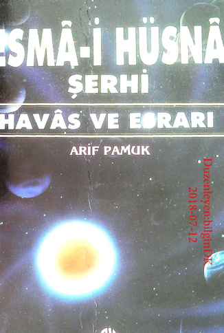 Esmai Husna Serhi Havas ve Esrari PDF – Arif Pamuk