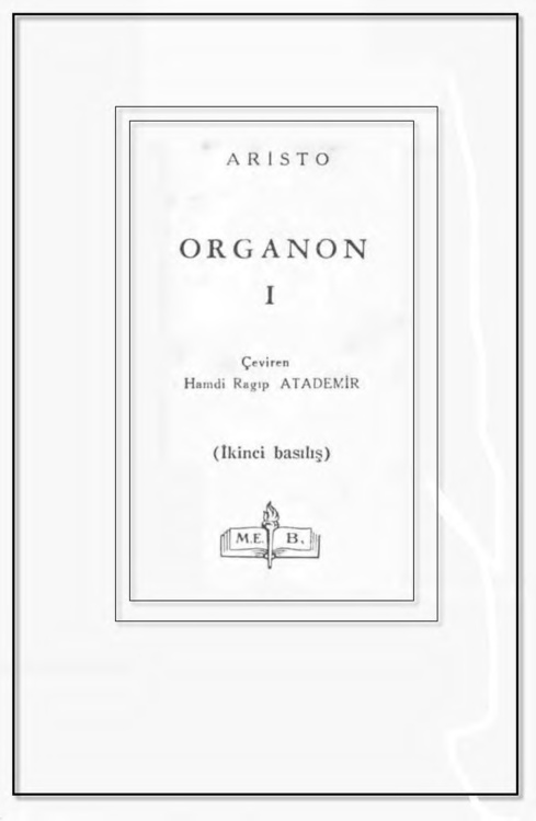 Organon 1-5 PDF - Aristoteles 1 Organon 1-5 PDF – Aristoteles