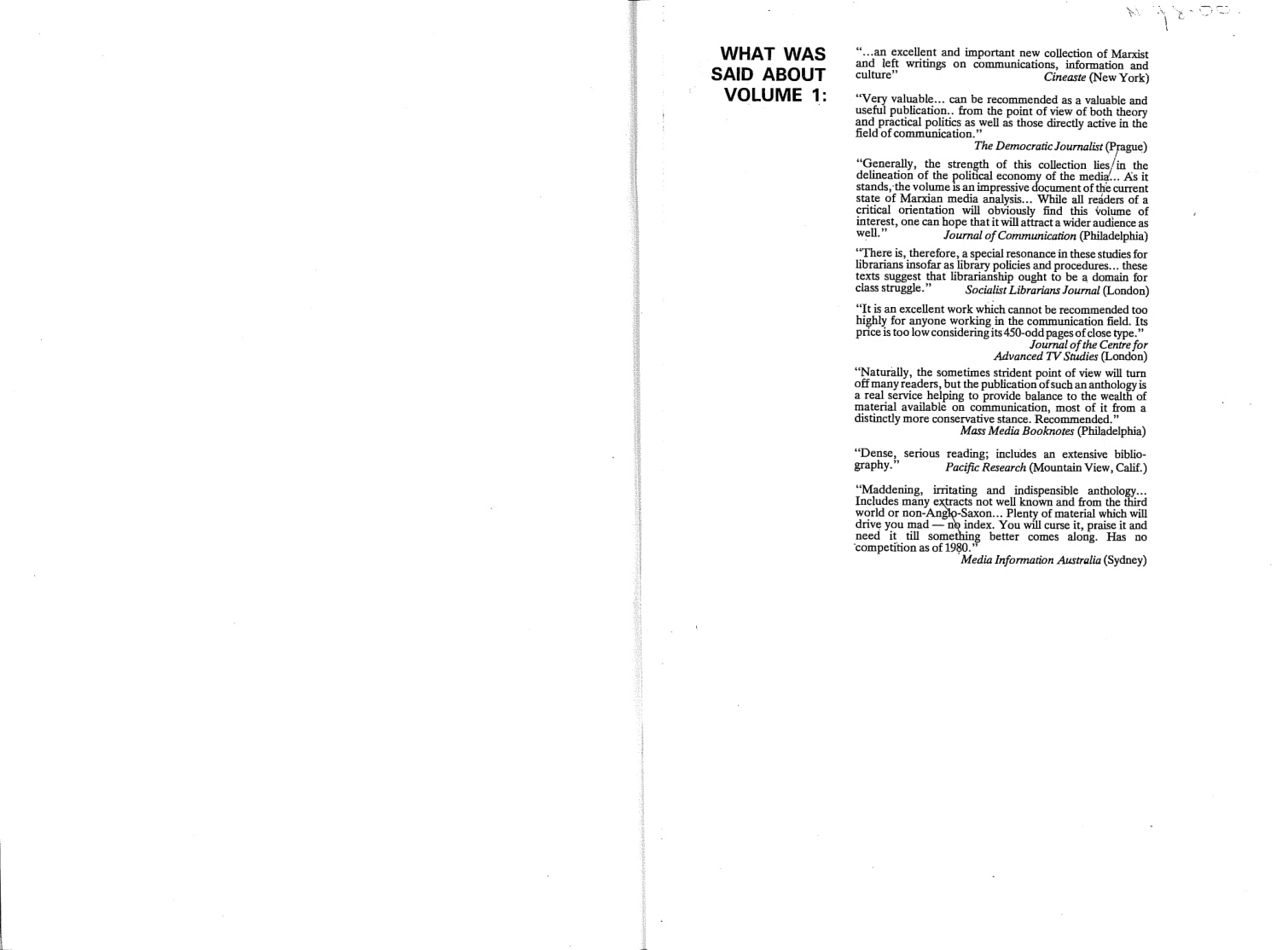 Communication and Class Struggle 2 PDF – A. Mattelart & S. Siegelaub