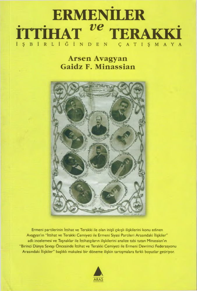 Ermeniler ve İttihat ve Terakki PDF – Arsen Avagyan, Gaidz F. Minassian