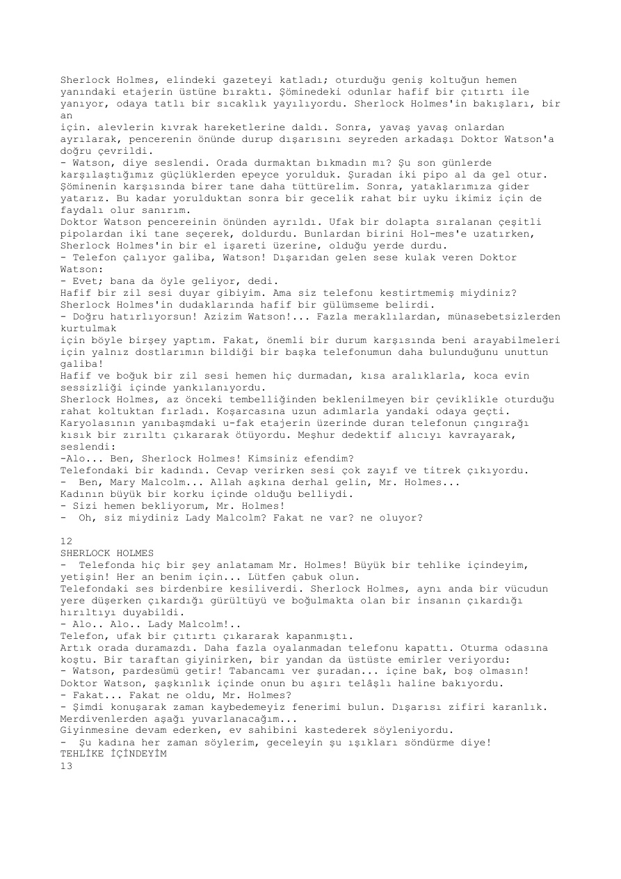 Tehlike PDF - Arthur Conan Doyle 8 Tehlike PDF – Arthur Conan Doyle