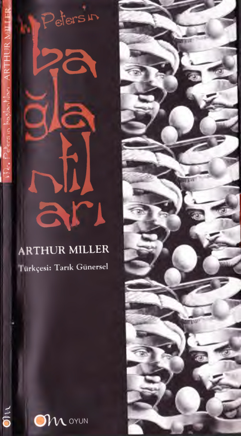 Arthur Miller Mr.Peters'in Bağlantıları Om Yayınları Kitap Kapağı