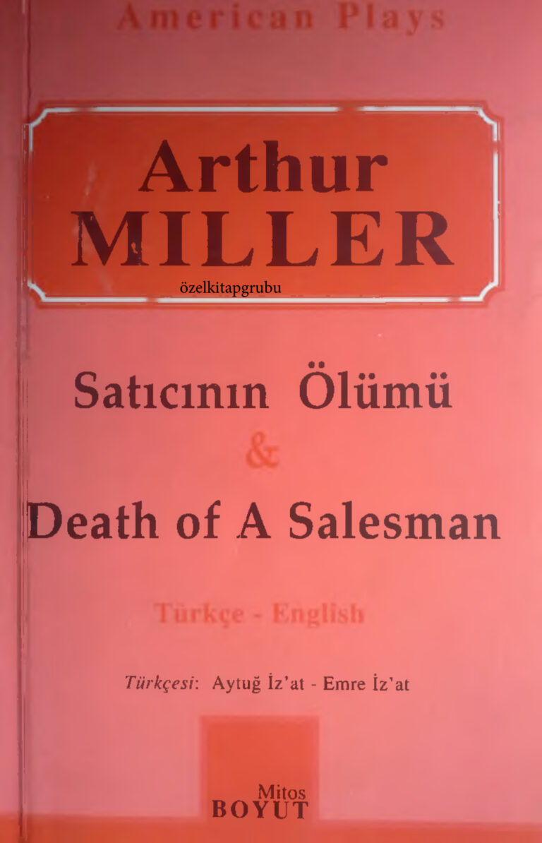 Arthur Miller Satıcının Ölümü Boyut Yayınları Kitap Kapağı