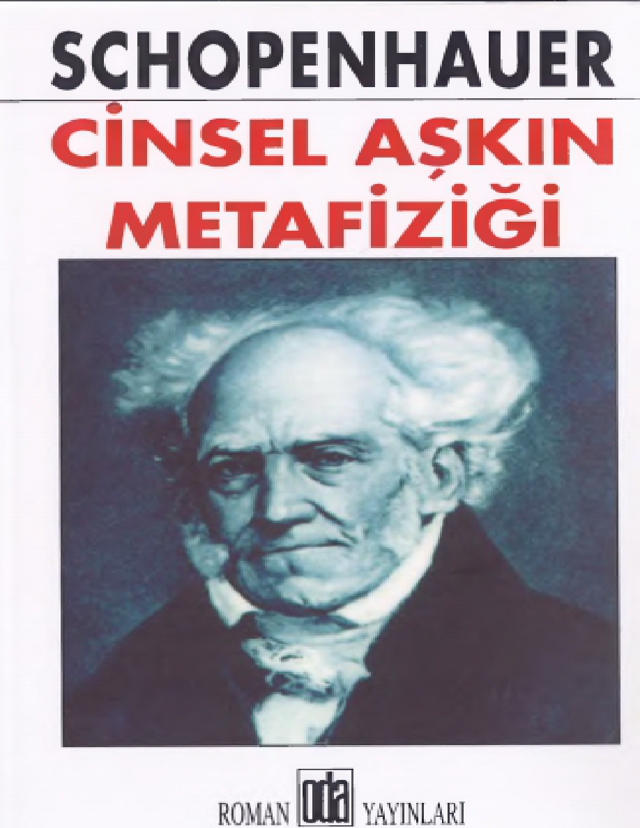 Cinsel Aşkın Metafiziği PDF – Arthur Schopenhauer