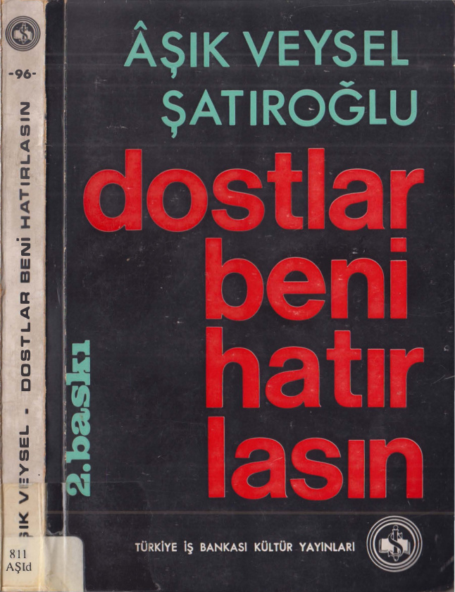 Dostlar Beni Hatırlasın PDF – Aşık Veysel Şatıroğlu