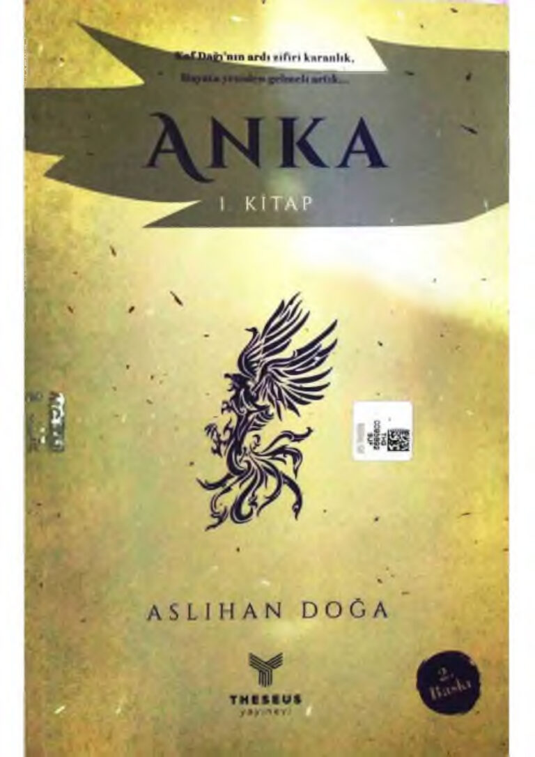 Aslıhan Doğa Anka 1 dc Kitap Kapağı