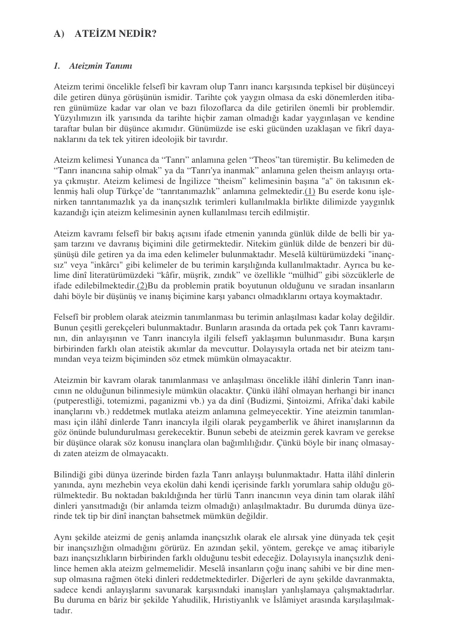 Ateizm PDF – Kolektif / İnceleme