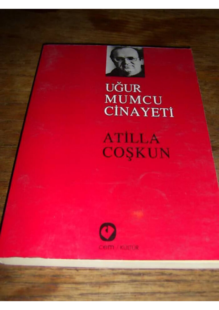 Atilla Coskun Ugur Mumcu Cinayeti Kitap Kapağı