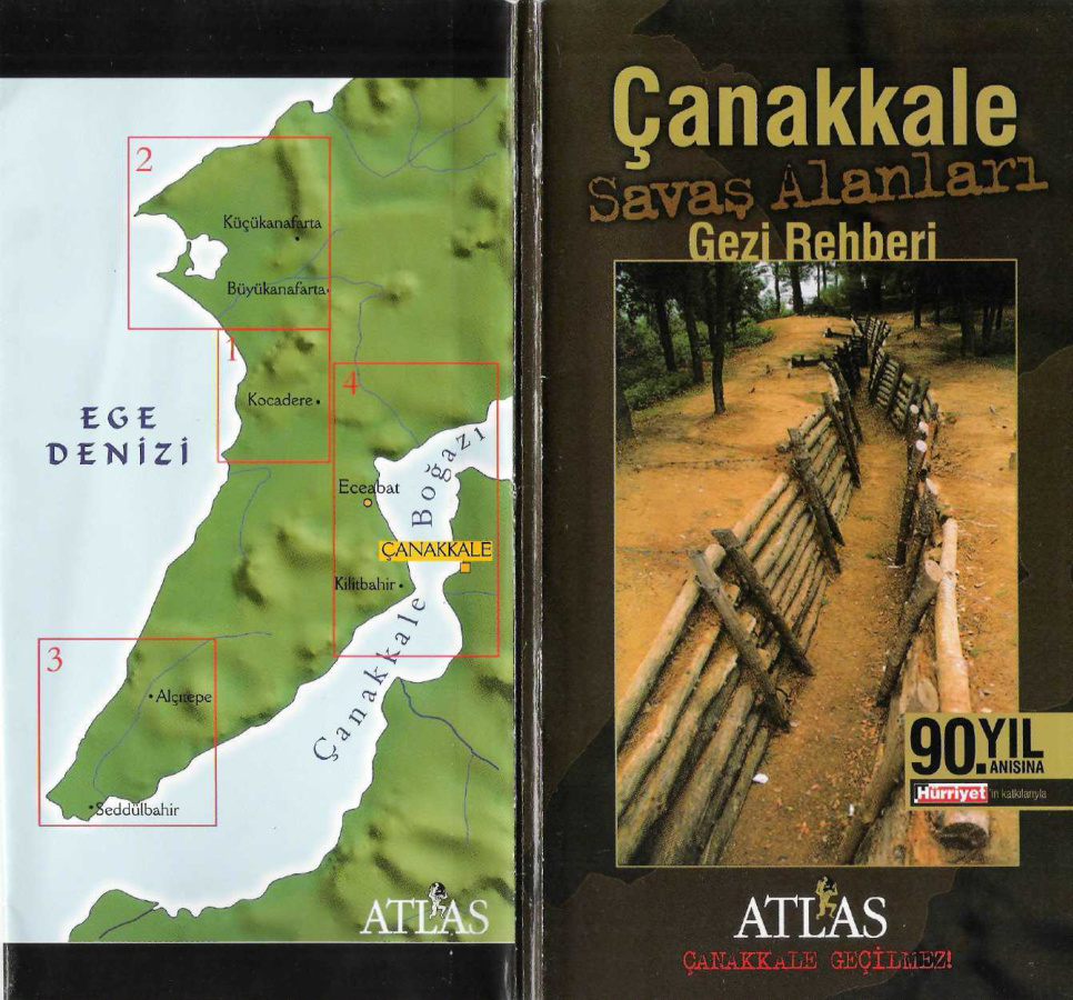 Çanakkale Savaş Alanları Gezi Rehberi PDF – Atlas Dergisi Kolektifi