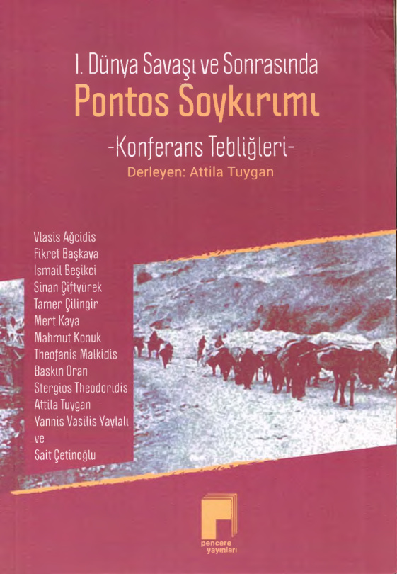 1. Dünya Savaşı ve Sonrasında Pontos Soykırımı PDF – Attila Tuygan