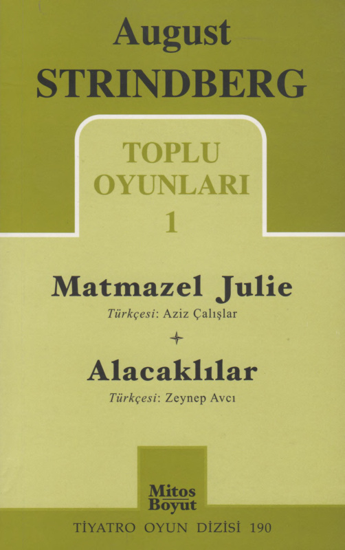 Toplu Oyunlar 1 PDF – August Strindberg