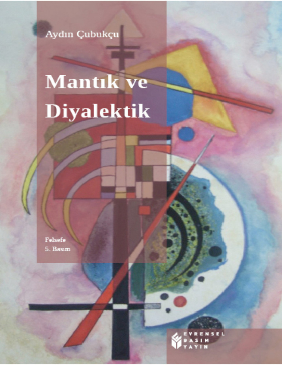 Mantık ve Diyalektik PDF – Aydın Çubukçu