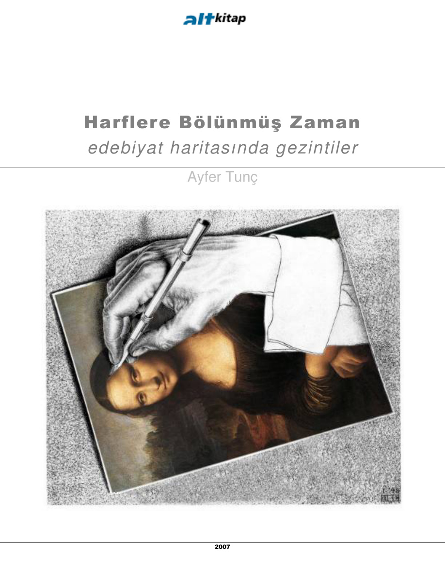 Harflere Bölünmüş Zaman PDF – Ayfer Tunç