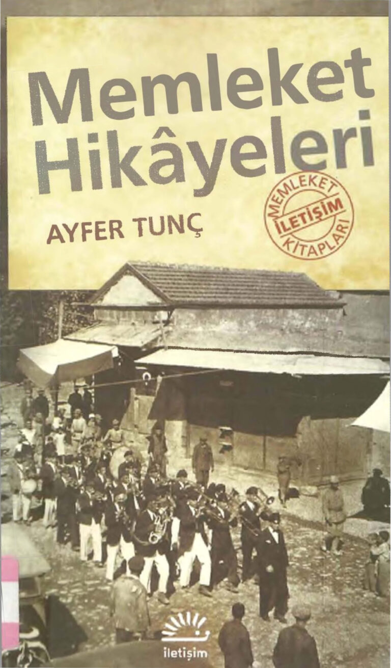 Ayfer Tunç Memleket Hikayeleri İletişim Yayınları Kitap Kapağı