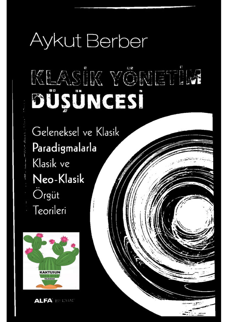 Aykut Berber Klasik Yönetim Düşüncesi Kitap Kapağı