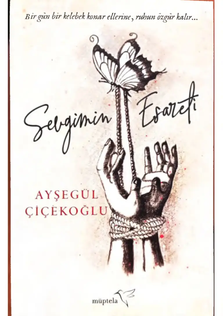Ayşegül Çiçekoğlu Sevgimin Esareti dc Kitap Kapağı