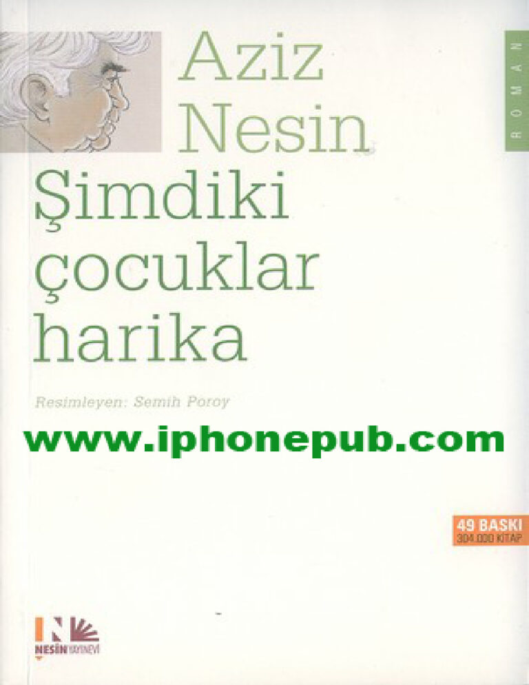 Aziz Nesin Şimdiki Çocuklar Harika Kitap Kapağı