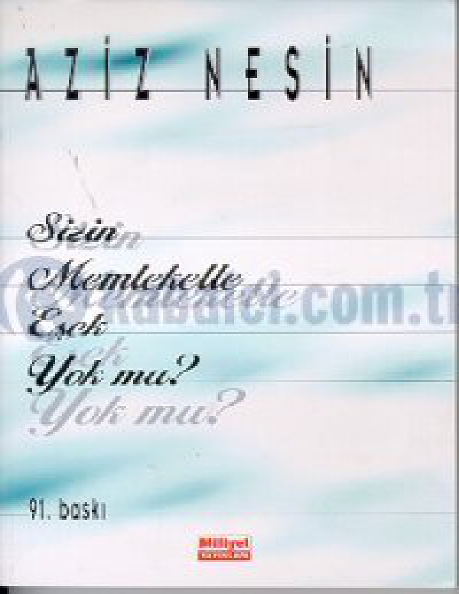 Sizin Memlekette Eşek Yok mu? PDF – Aziz Nesin