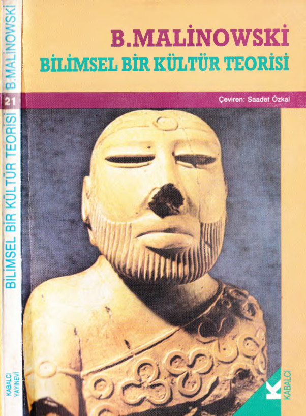 Bilimsel Bir Kültür Teorisi PDF – Bronislaw Malinowski