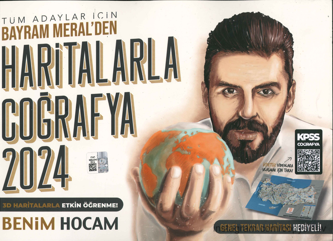 Haritalarla Coğrafya PDF – Benim Hocam Yayınları / Bayram Meral