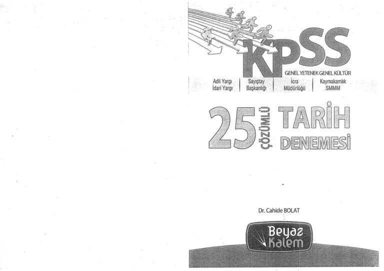 BEYAZ KALEM TARİH 25 DENEME Kitap Kapağı