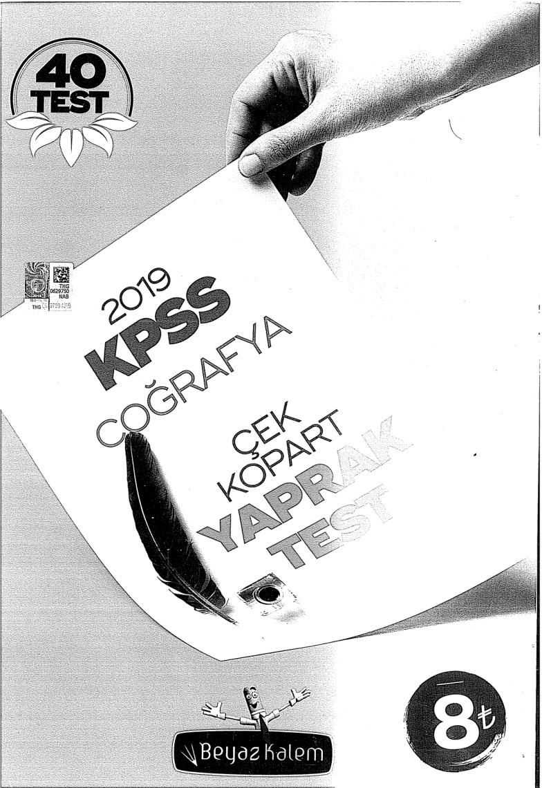Coğrafya Yaprak Test PDF – Kolektif / Beyaz Kalem
