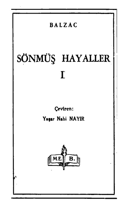 Sönmüş Hayaller PDF – Honoré de Balzac