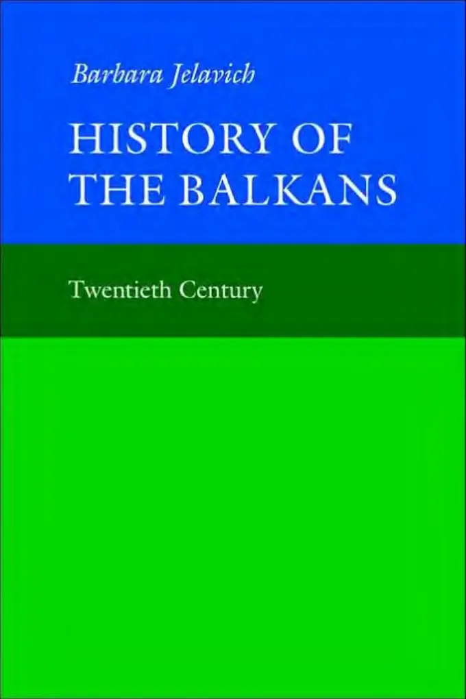 History of the Balkans: Volume 2 PDF - Barbara Jelavich 1 Barbara Jelavich History of the Balkans Volume 2 Kitap Kapağı