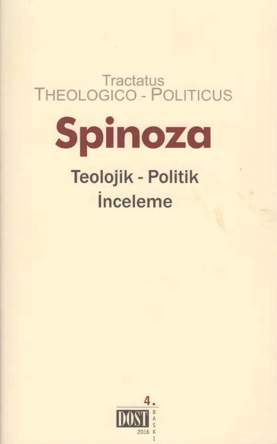 Teolojik-Politik İnceleme (Tractatus Theologico-Politicus) PDF - Baruch Spinoza 10 Teolojik-Politik İnceleme (Tractatus Theologico-Politicus) PDF – Baruch Spinoza