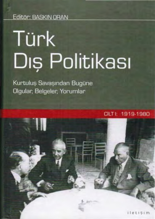 Türk Dış Politikası: Cilt 1 (1919-1980) PDF – Baskın Oran (Editör)