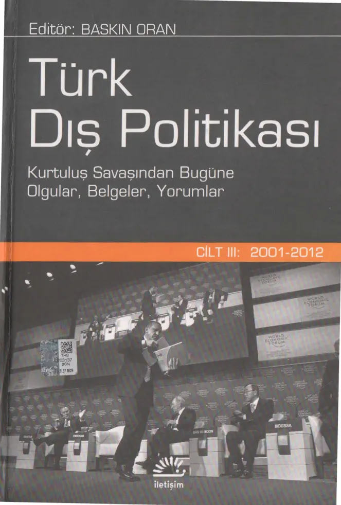 Baskın Oran Türk Dış Politikası Cilt 3 İletişim Yayınları Kitap Kapağı
