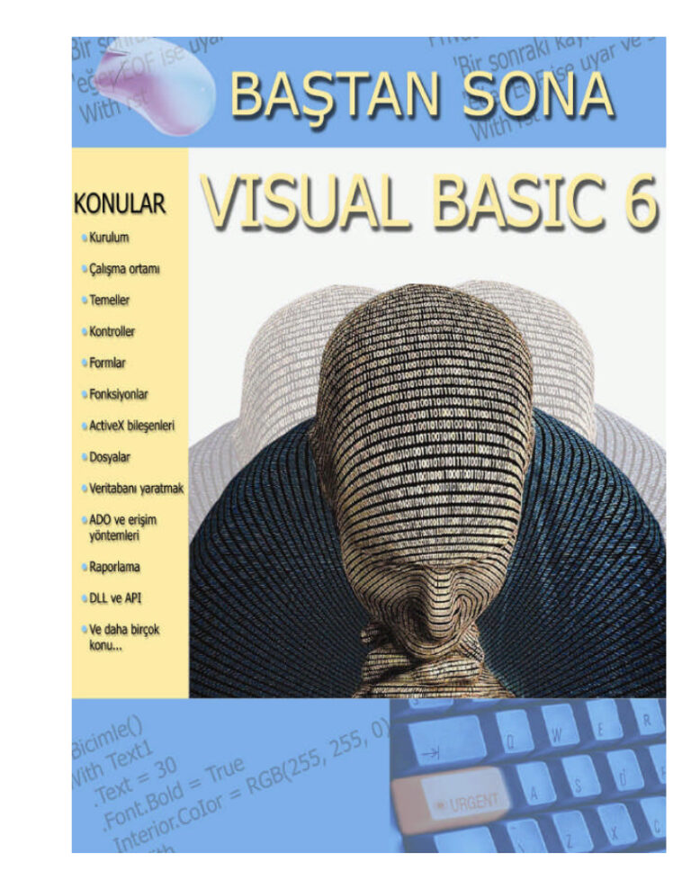 Bastan Sona Visual Basic 6 Kitap Kapağı