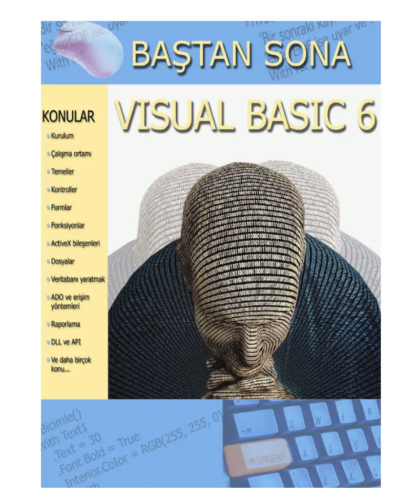 Baştan Sona Visual Basic 6 PDF – Kolektif / Yazılım Eğitimi